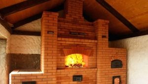  Fireplace stove for a country house