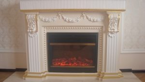  Decorative fireplace portal