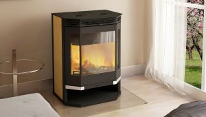  Angara-12 stove-fireplace: model with a water contour