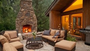  Outdoor fireplace