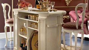  Choosing a cabinet for the living room bar