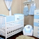 Crib in the crib for babies