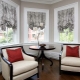  Short curtains in the living room interior: features of choice