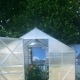  What are the sizes of polycarbonate greenhouses?