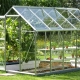 Methods for the manufacture of greenhouses from metal profiles